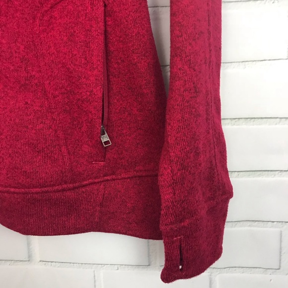 Avalanche full zip fleece jacket plum purple - Picture 3 of 8